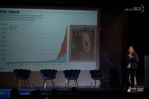 Foto dell'edizione 2025 del Festival Donne fra le Stelle